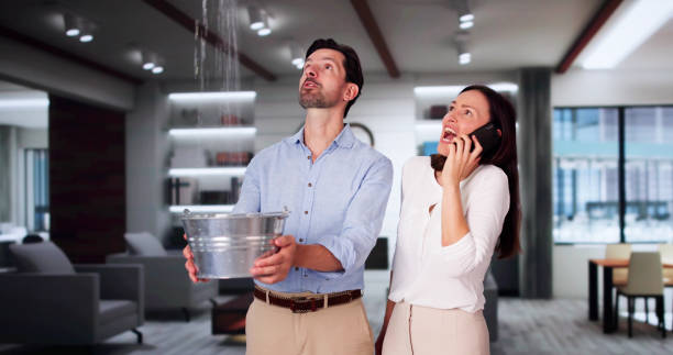 Water damage restoration process in Deer Park, NY